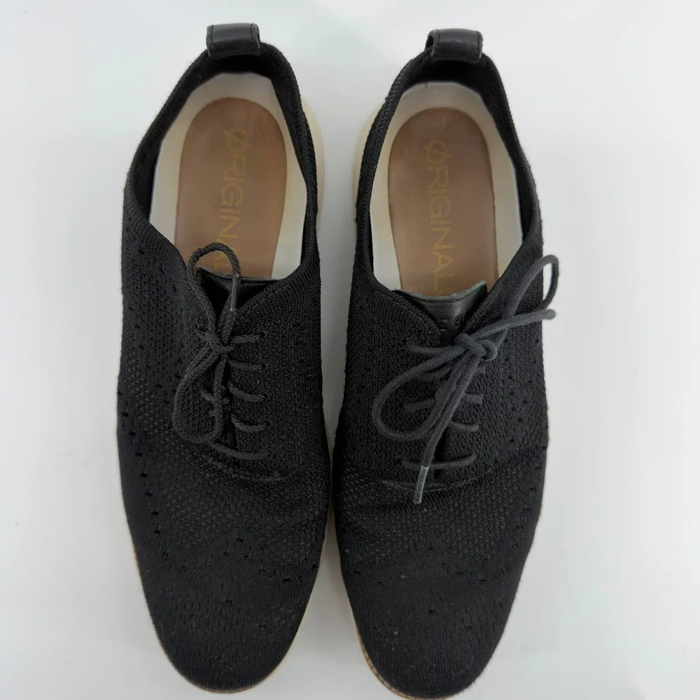 Cole Haan OriginalGrand Stitchlite Wingtip Oxford Black Mens‎ 10M